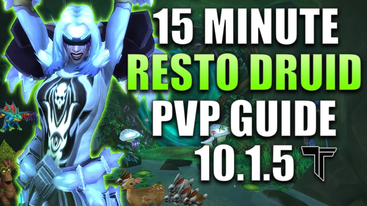 15 MINUTE RESTO DRUID DRAGONFLIGHT PVP GUIDE 10.1.5 | RENNER 3500XP | WoW PVP ARENA | SOLO SHUFFLE