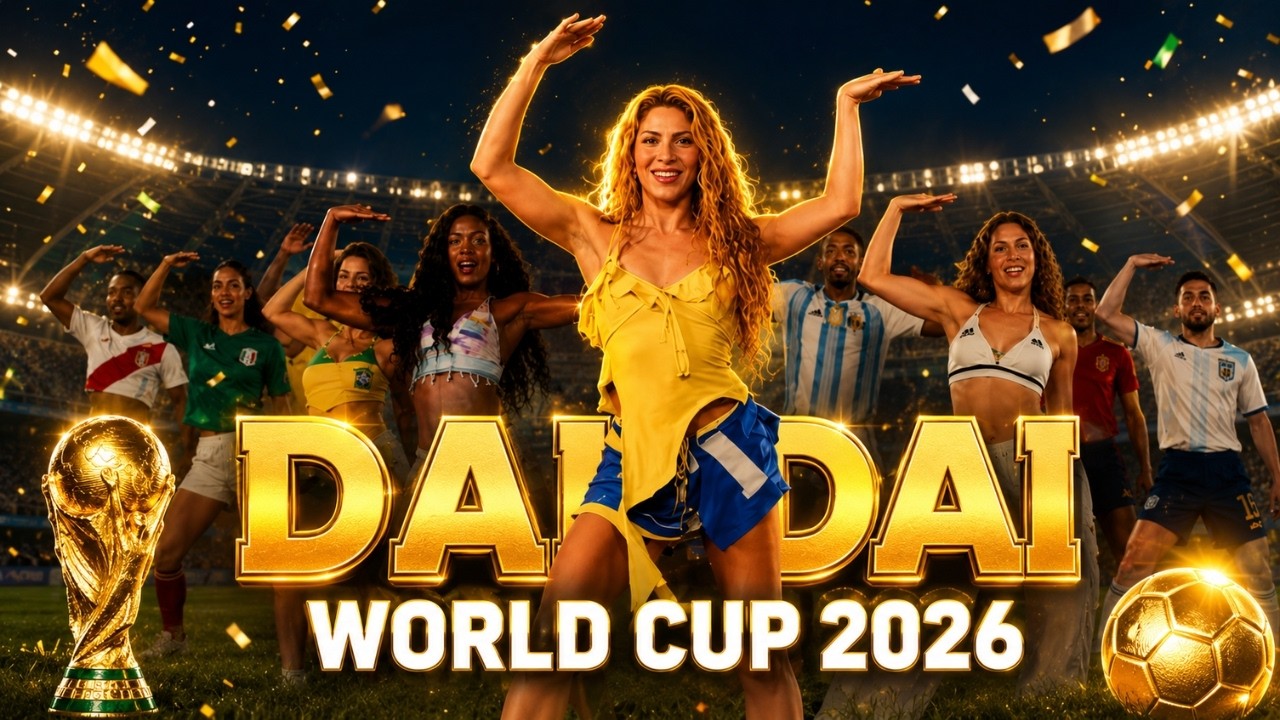 DAI DAI Shakira🌍 World Cup 2026 Anthem | Epic Football Song