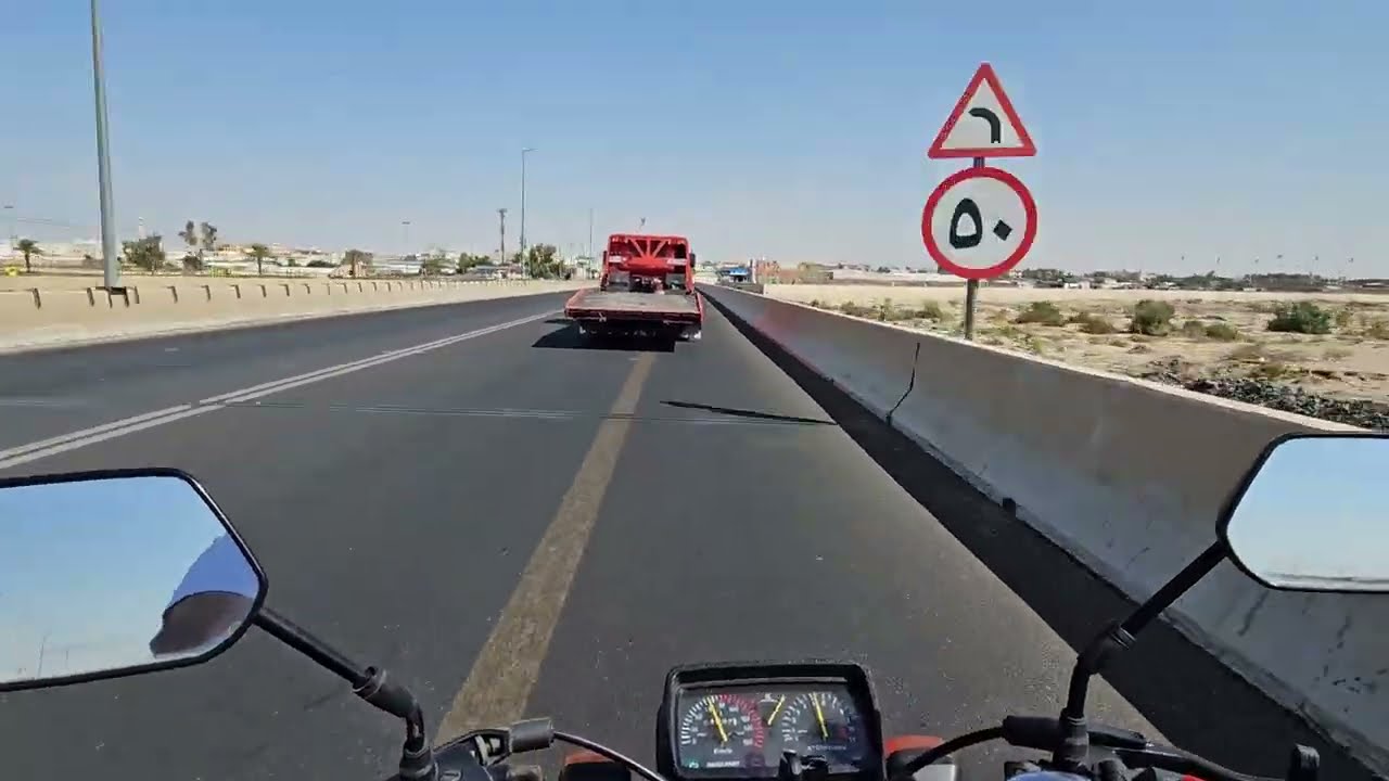 تجربة دباب 125cc في النهار والليل 🔥 | صيانة وجولة في مدينة بيشة 🏍🌙