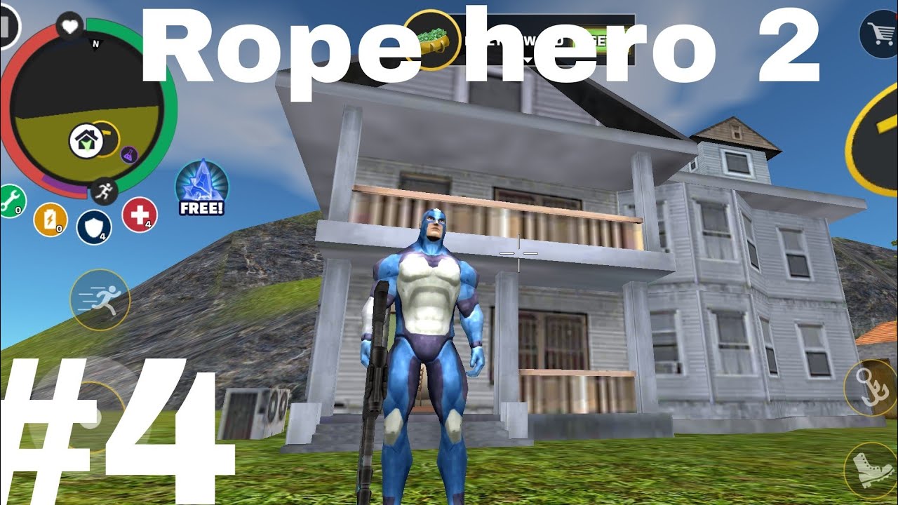 Rope hero  girlfriend rescue 😁😁😁