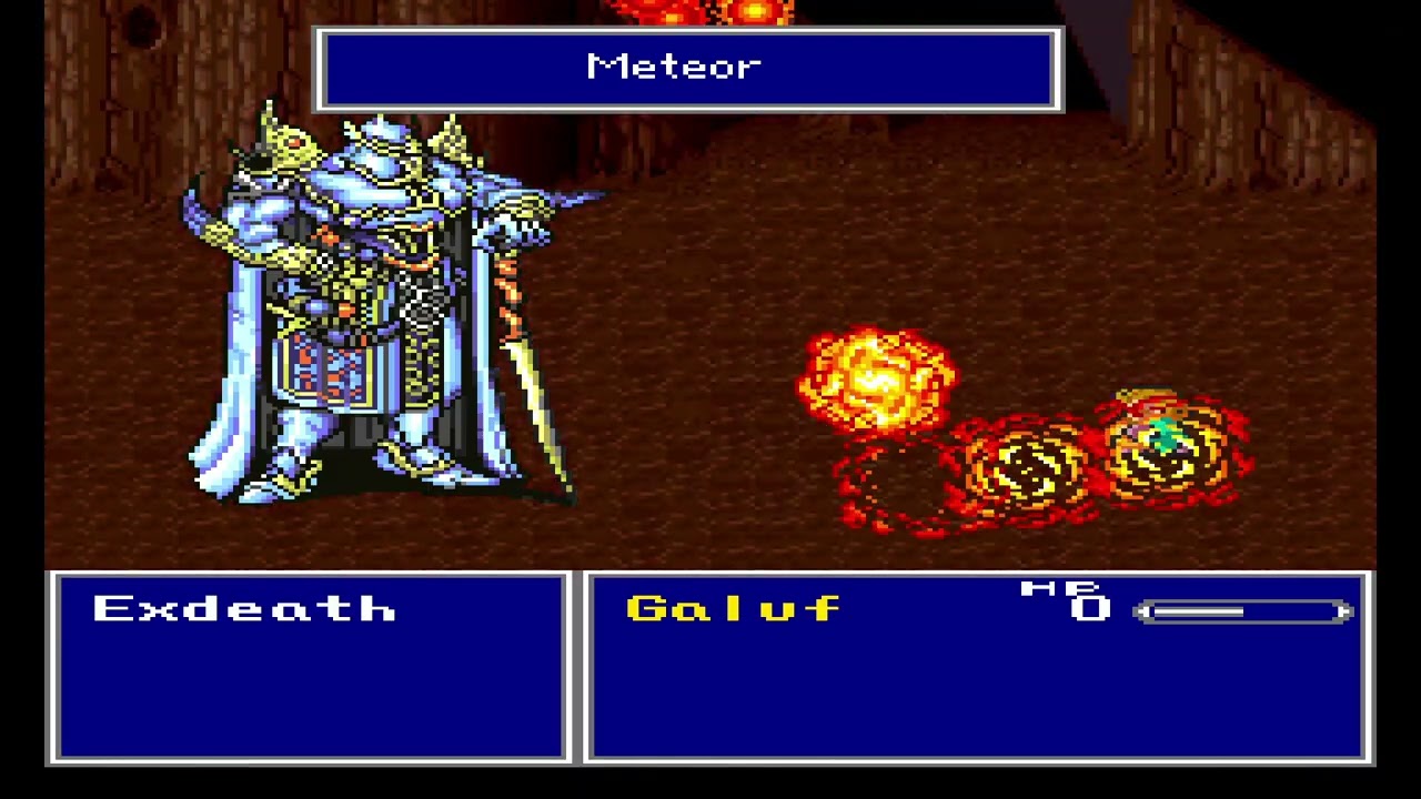 Final Fantasy V - Galuf's Last Stand