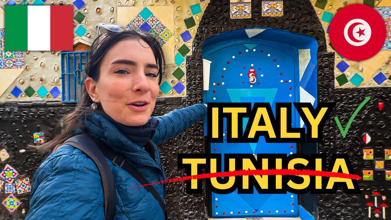 I Spoke Tunisian Arabic for 24 Hours in EUROPE! 🇮🇹 (70% Tunisian Town in Italy) 🇹🇳