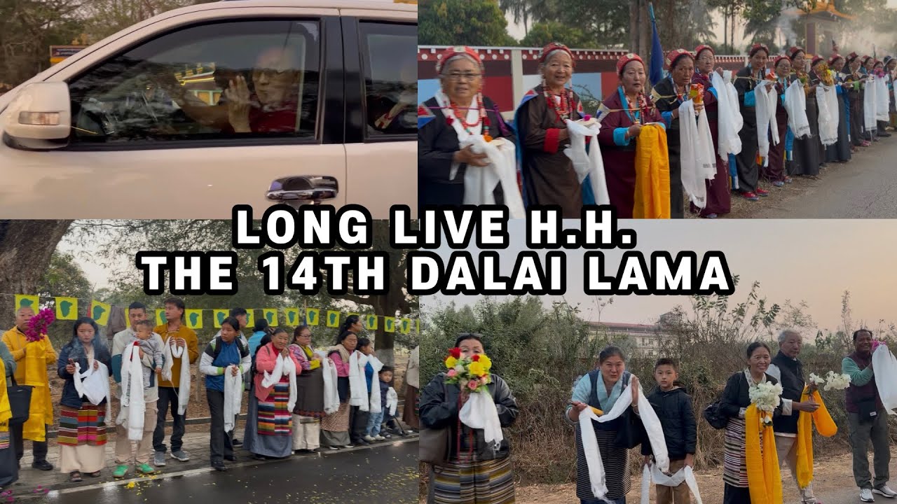 HH The Dalai Lama Departs From Mundgod To Delhi On 09 Feb 2026 #mundgod #hisholiness #departure