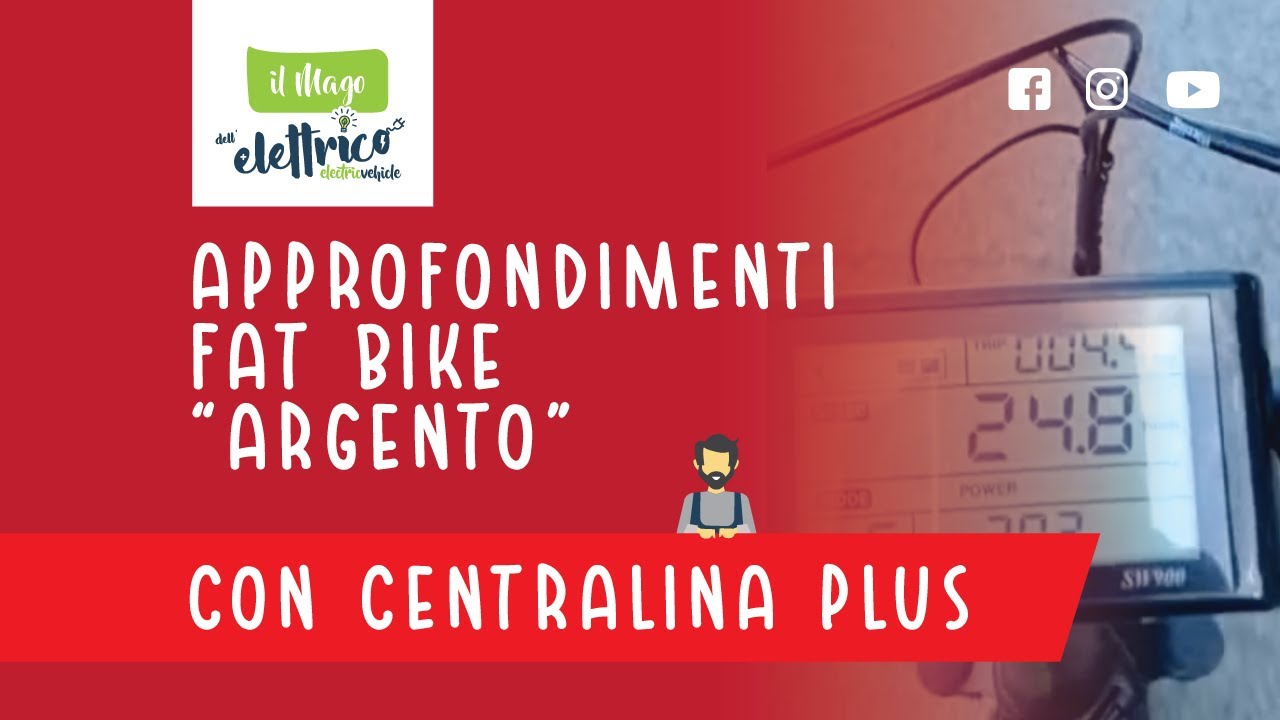 Approfondimenti prova salita Fat bike modello Argento - con nostra centralina Plus