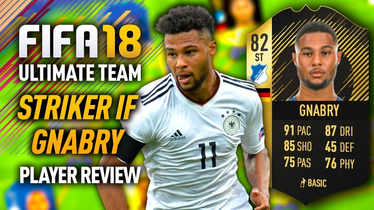 FIFA 18 IF GNABRY (82) *STRIKER* PLAYER REVIEW! FIFA 18 ULTIMATE TEAM!