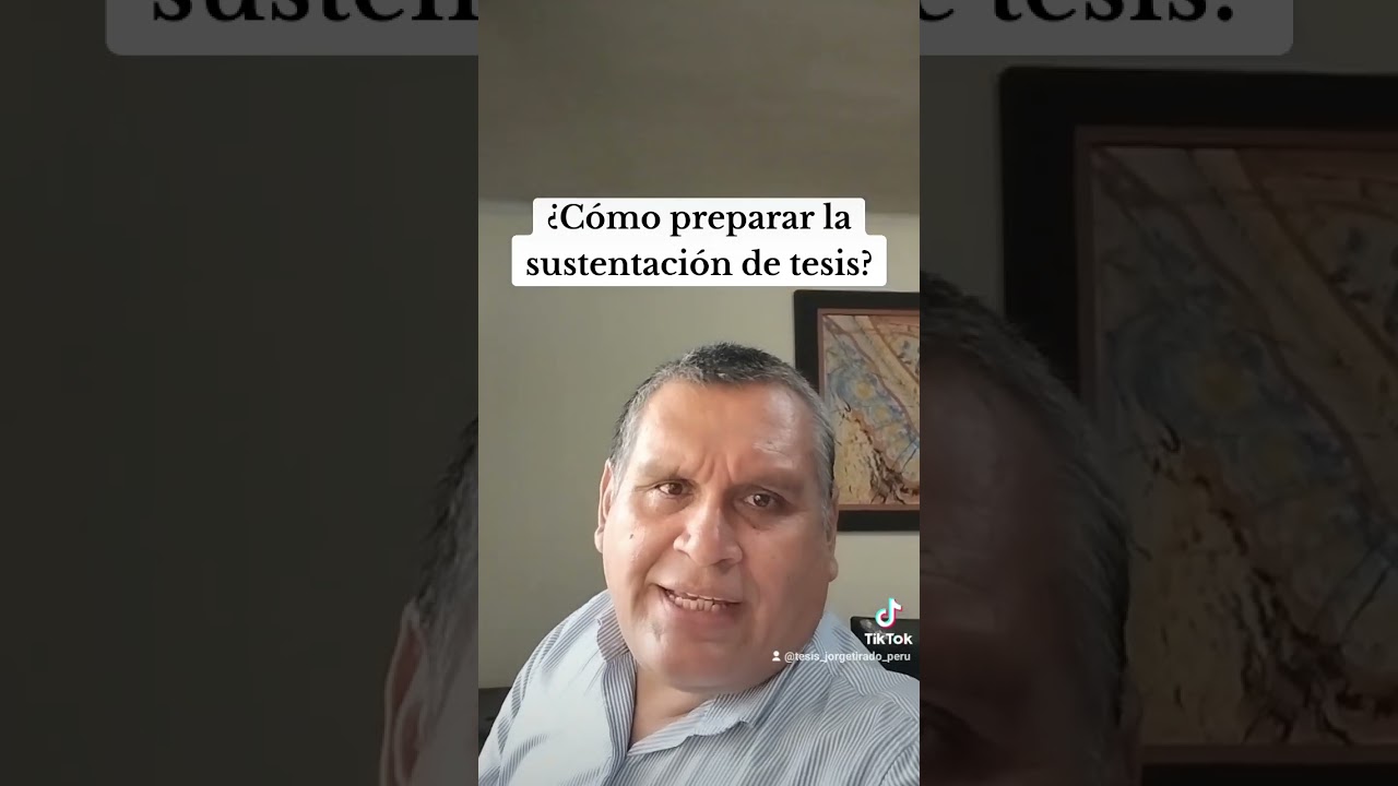 🇵🇪¿Cómo preparar la sustentación de tesis? Asesoría de tesis en Perú. Cel: 948195206.🇵🇪