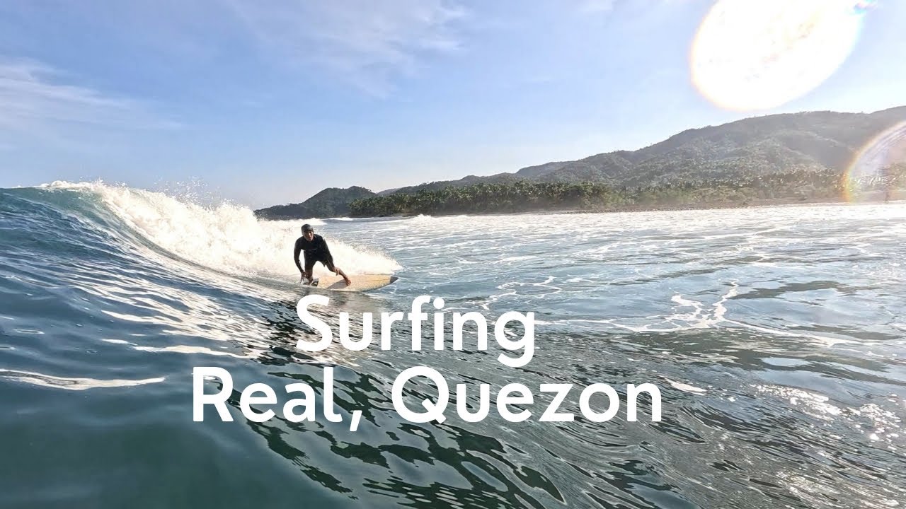 Chasing Clean Lines After Ada #surfing #firstswell #Surfphilippines