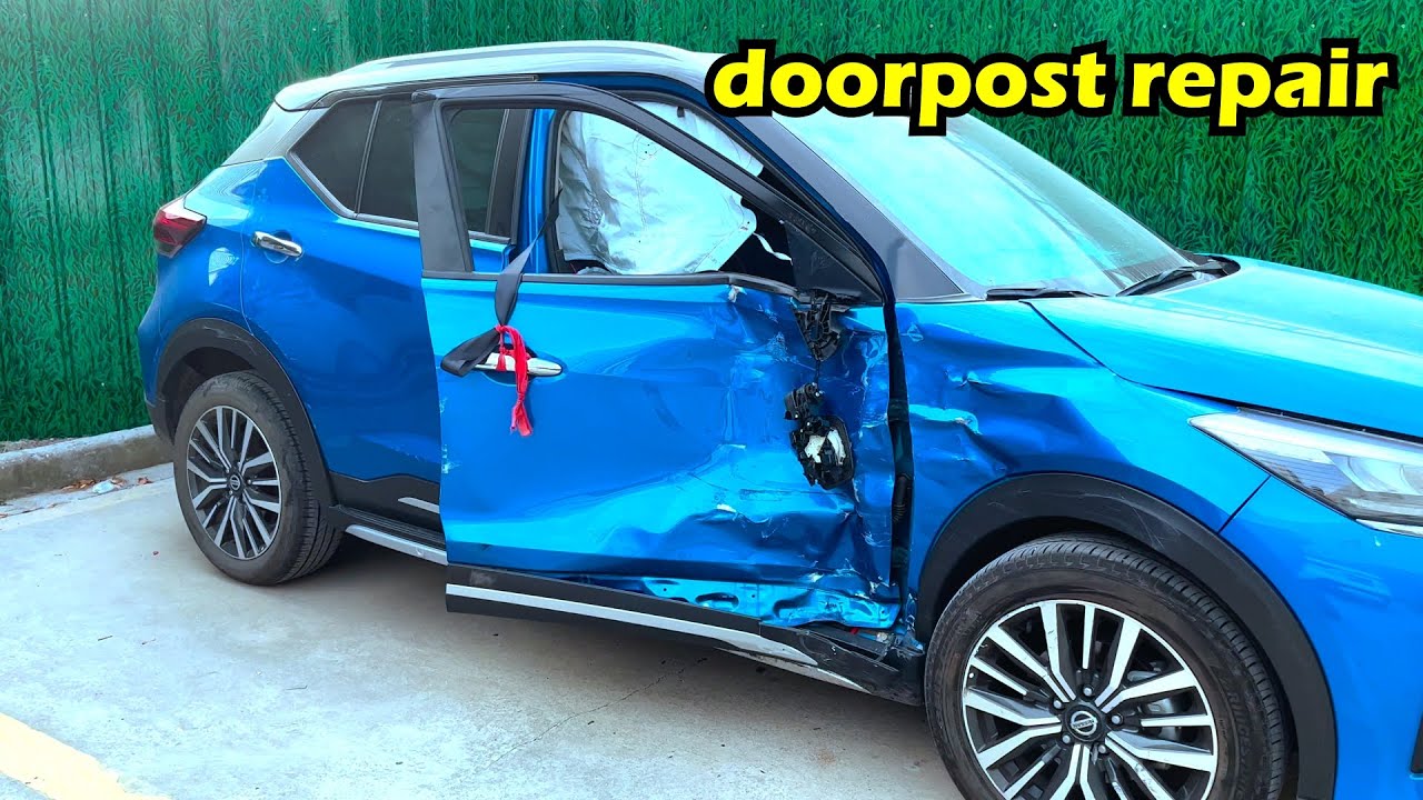 Precision Restoration of the Right Side Collision on Nissan Kicks!