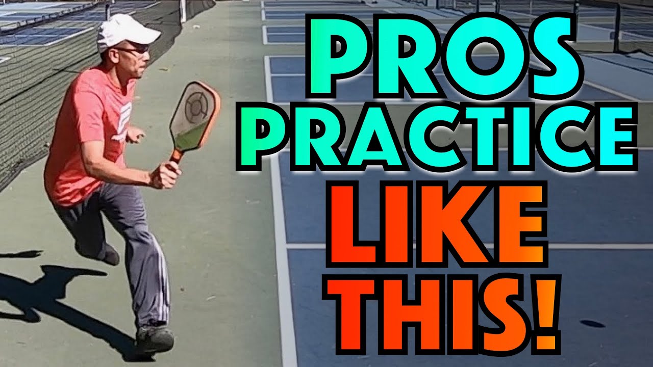 Pro Level Pickleball Practice