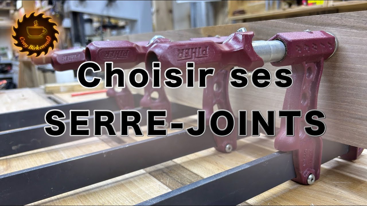Serre-joints, presse, etc. Lesquels choisir, par o&ugrave; commencer ?