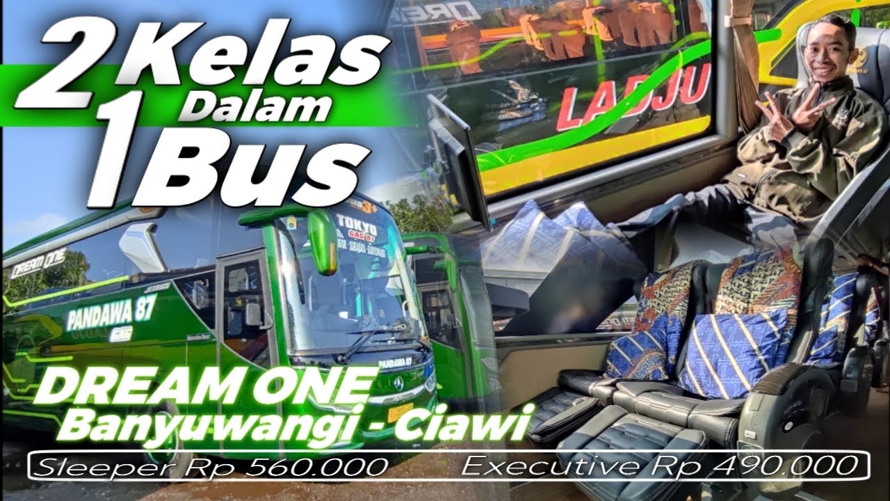 TEROBOSAN KELAS TERBARU PANDAWA 87 DI RUTE BARU‼️BANYUWANGI-JAKARTA-BOGOR Bisa sleeper dan executive
