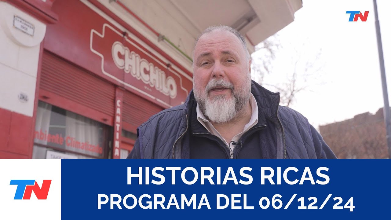 HISTORIAS RICAS (Programa completo del 06/12/2024)