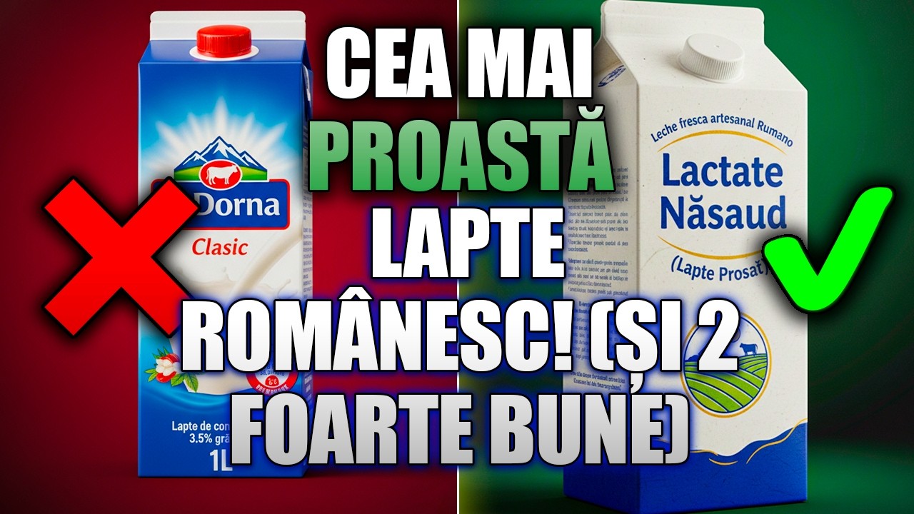 8 Mărci De Lapte De EVITAT Cu Orice Preț (Și 2 Care Sunt Cu Adevărat Bune)