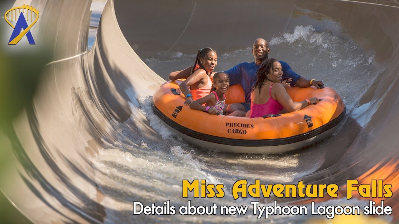 Miss Adventure Falls details and highlights - new water slide at Disney&rsquo;s Typhoon Lagoon