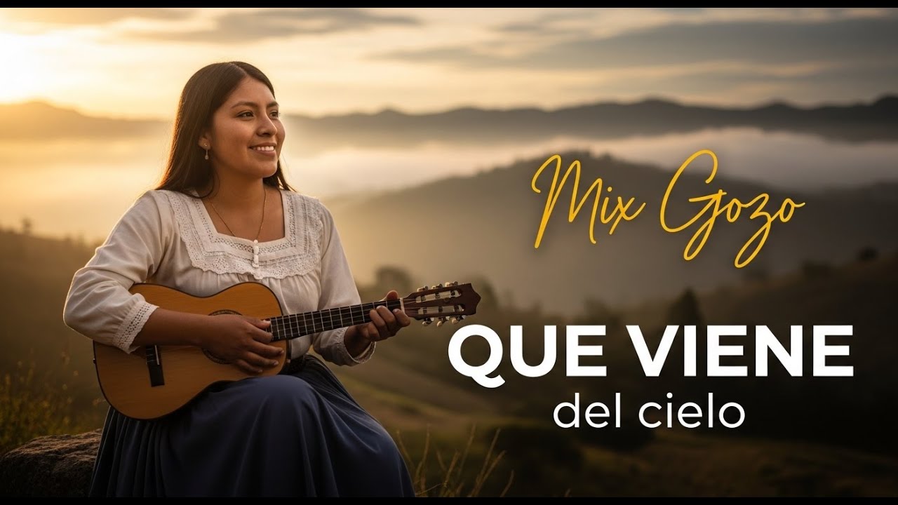 CUANDO EL CIELO SONRÍE, EL CORAZÓN ALABA | Mix de Alabanzas de Gozo Andino que Desciende de Dios
