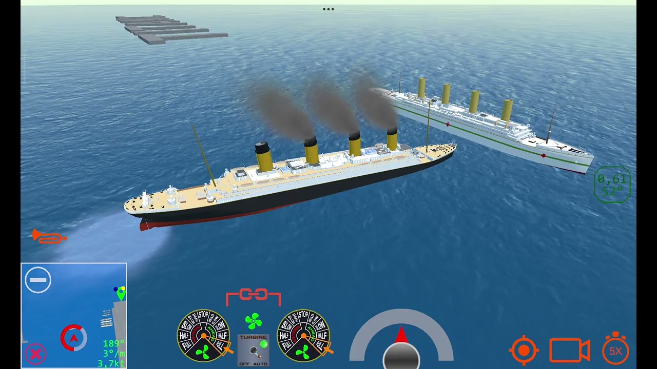 TITANIC VS BRITANNIC AND PASSENGER SHIP