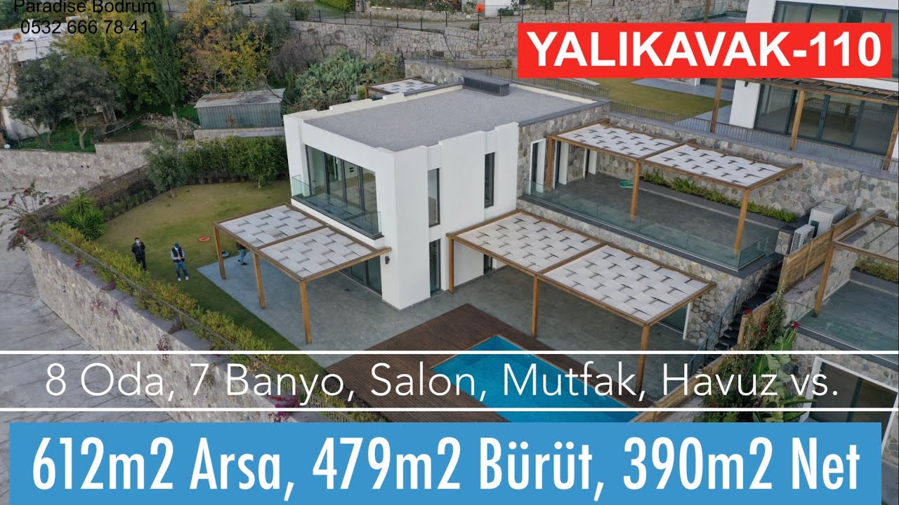 Bodrum Yalıkavak Satılık Lüks Villa