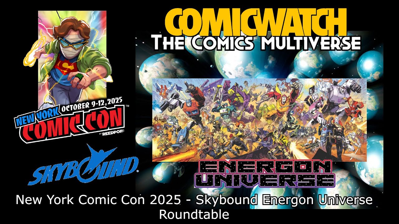 New York Comic Con 2025 - Skybound Energon Universe Roundtable