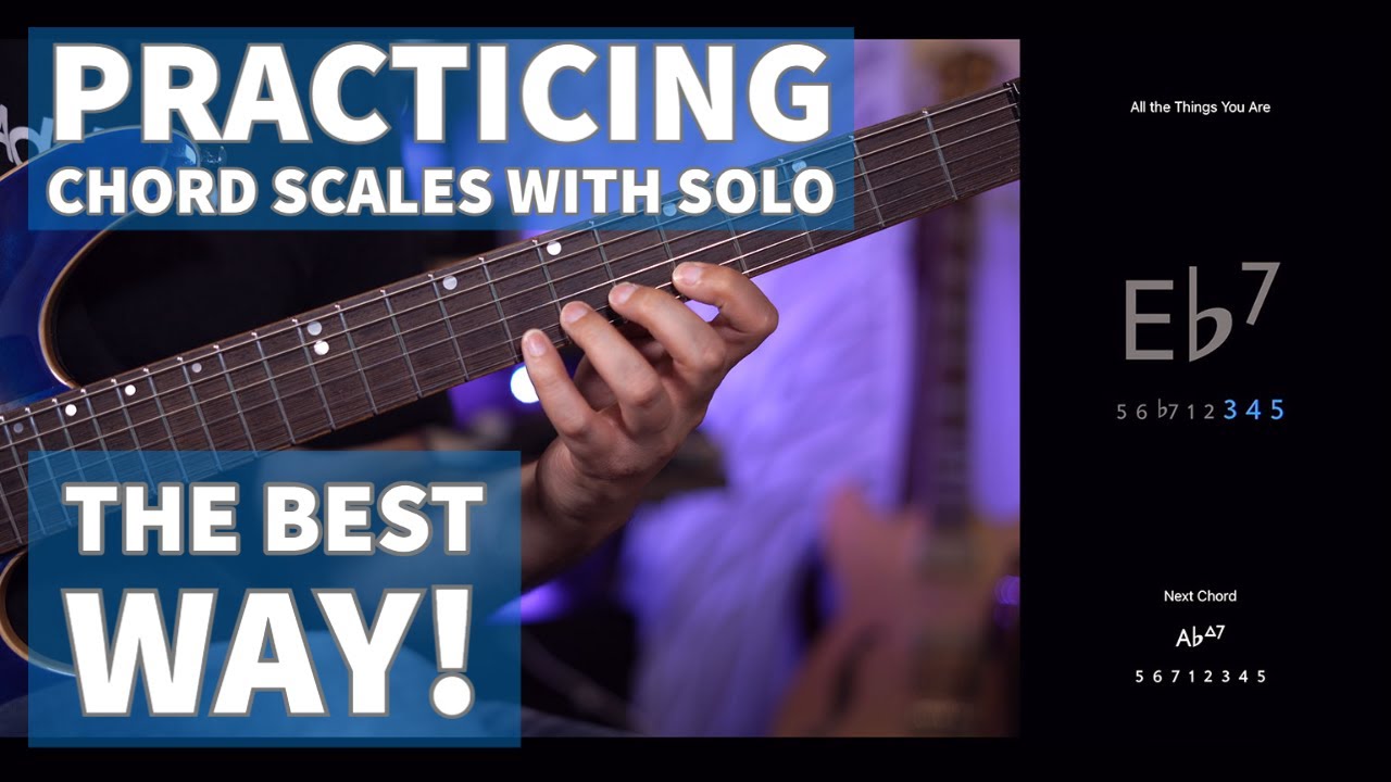 A BETTER WAY TO PRACTICE SCALES | Playing Chord Scales From Every Chord Tone | TOM QUAYLE