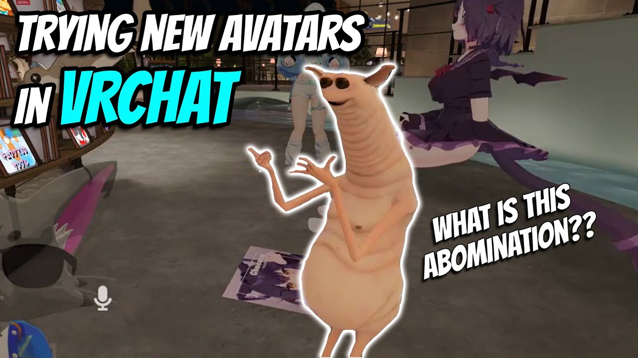Traumatized: trying new avatars (and more) in VRChat!