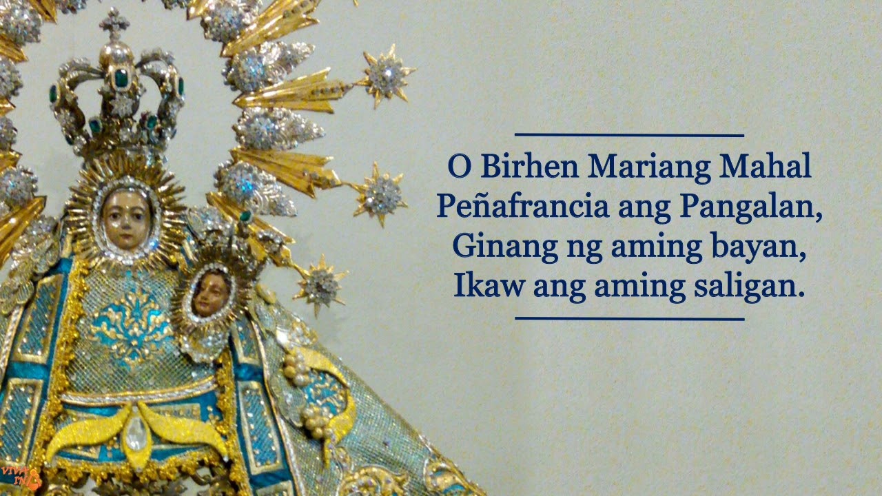 DALIT KAY NUESTRA SEÑORA DE PEÑAFRANCIA (Tagalog)
