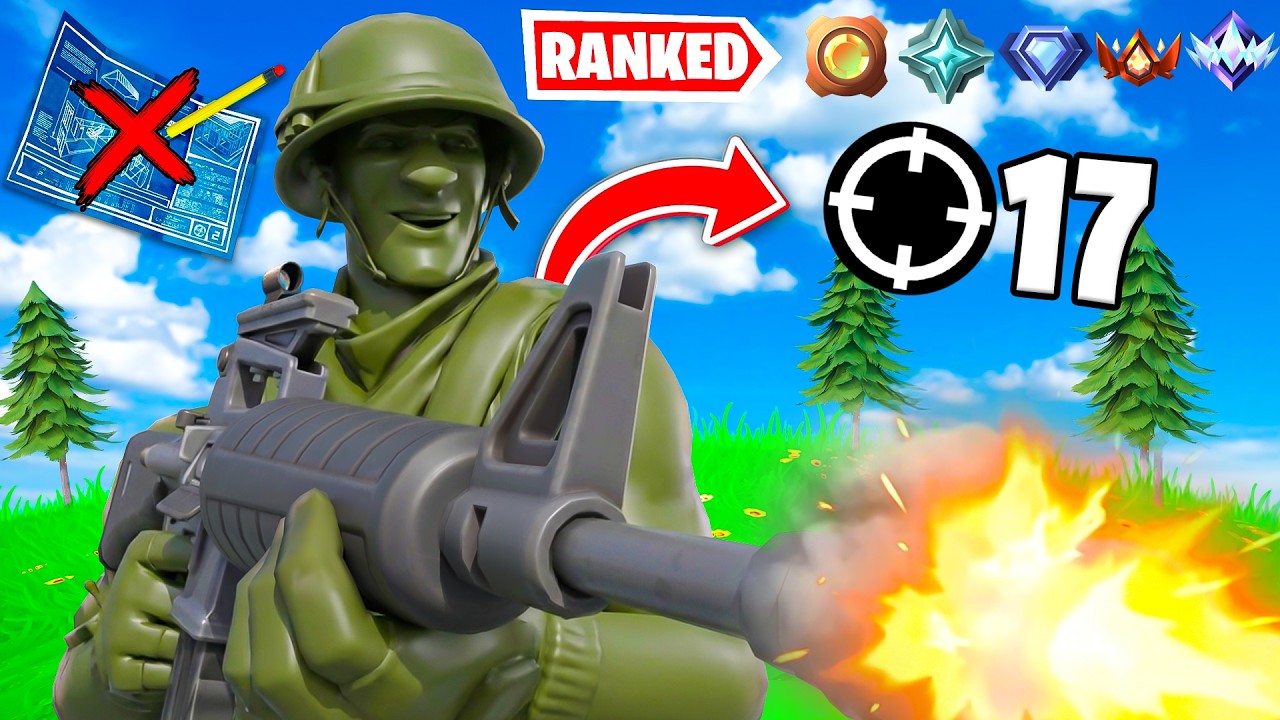 Ranked Fortnite Zero Build : My First Victory!