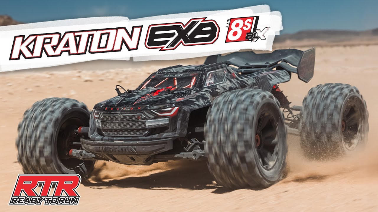 BIGGEST. BADDEST. MOST POWERFUL RTR KRATON EVER // @ARRMARC  KRATON 8S EXB RTR [ARA5808V2]