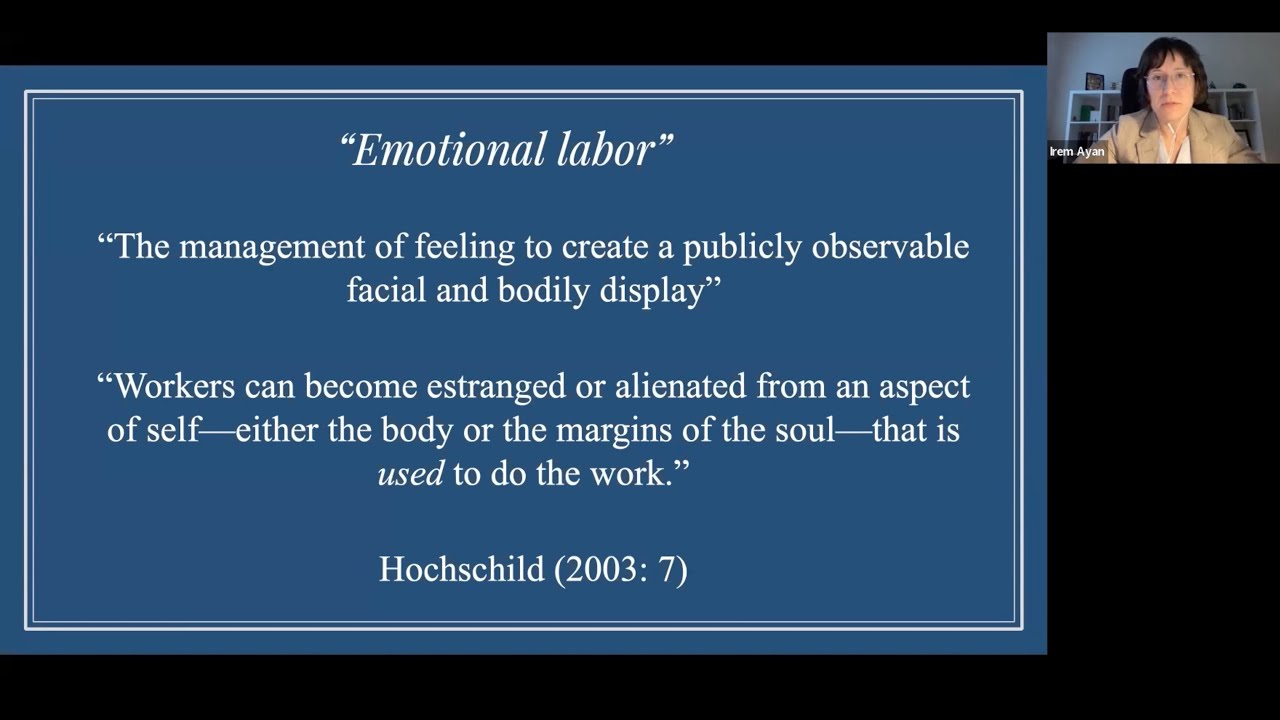 Gendered Dynamics in Conference Interpreting: Emotional Labor and Alienation - Irem Ayan