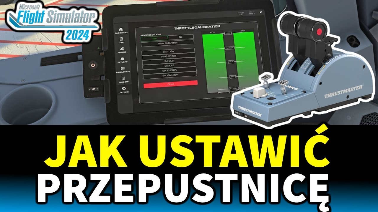 Jak Ustawić Przepustnicę w A320 neo iniBuilds MSFS2024 !