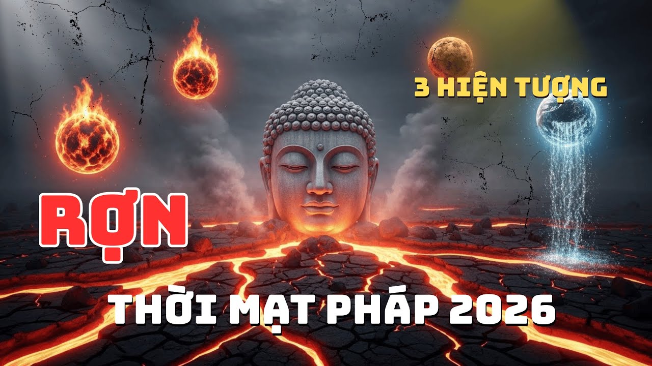 CẢNH BÁO LOẠN THẾ: 3 HIỆN TƯỢNG TỰ NHIÊN NHƯ LỜI SẤM THỜI MẠT PHÁP 2026