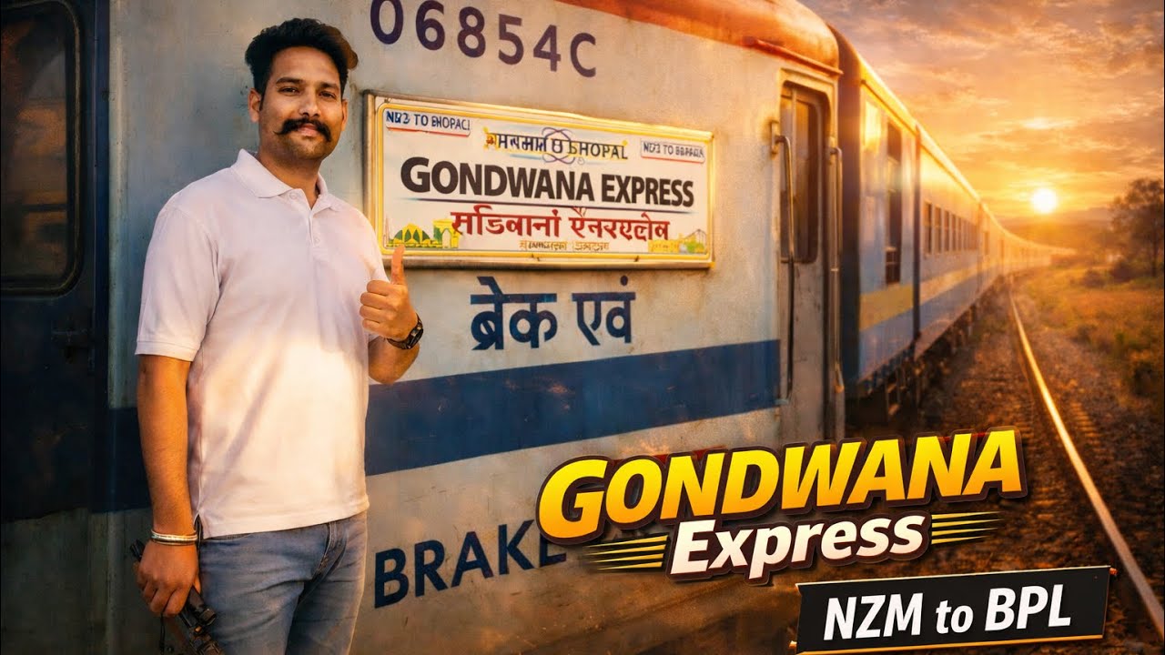 Gondwana Express || 12410 || A Detailed Journey Experience from Delhi to Bhopal #trainjourney #vlog 