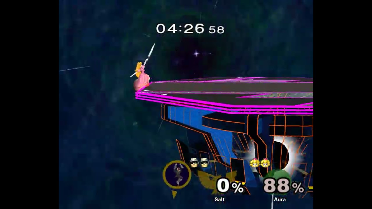 [ass] 176 - Melee Singles GF — Salt ⟮Falcon⟯ vs Aura ⟮Peach⟯