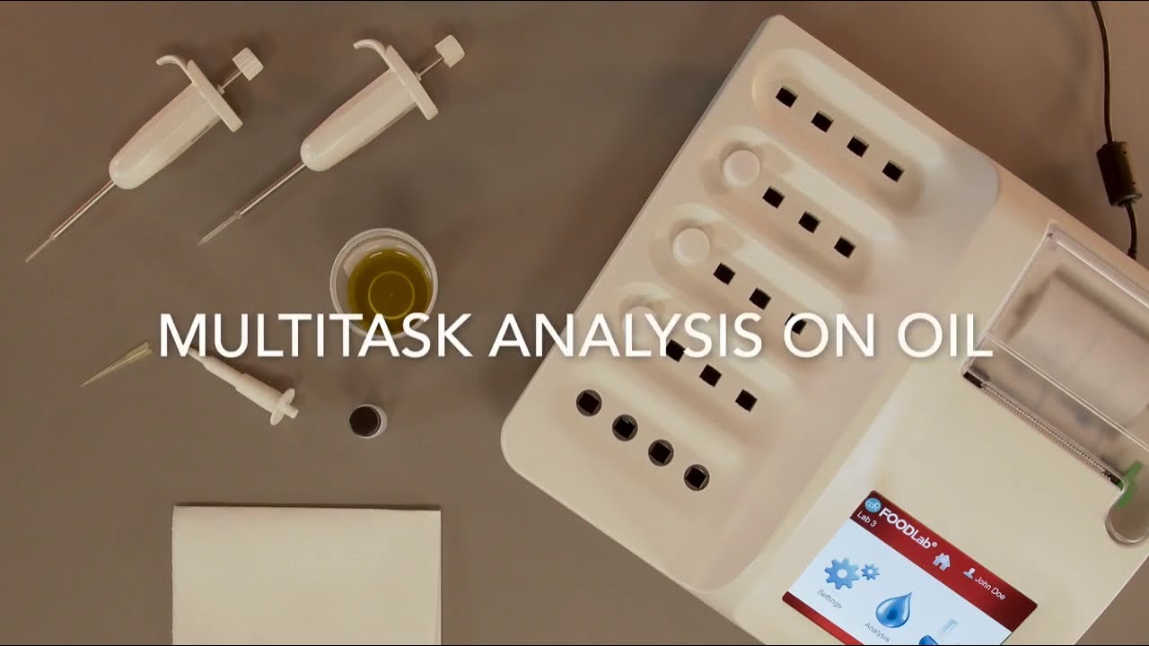 Multitask Analysis on Oil with CDR FoodLab® Range Analysis systems