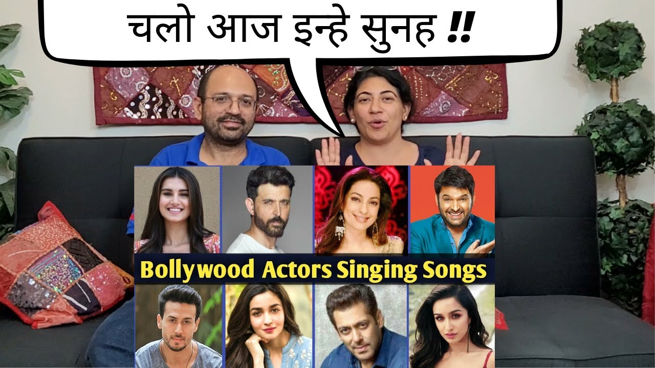Bollywood Actors Singing Songs | Salman Khan | Hritik Roshan | Indian American Reactions !!