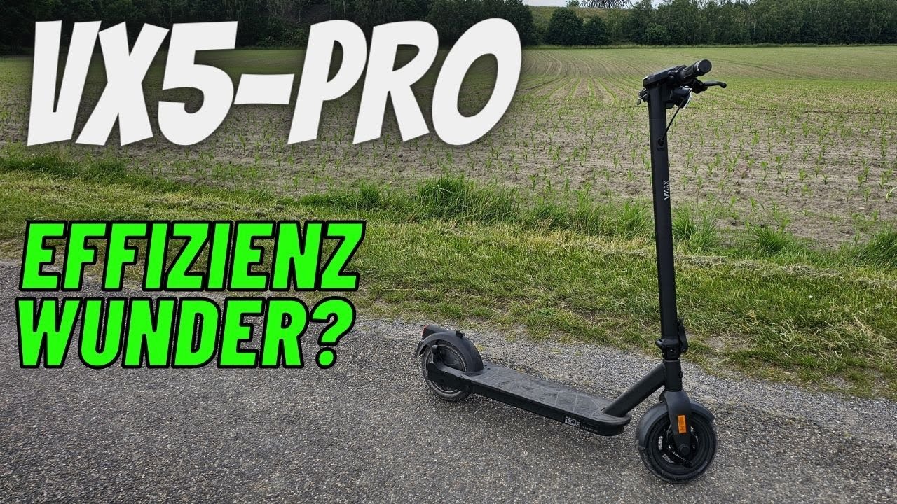 VX5 PRO Reichweite mit der ersten Ladung