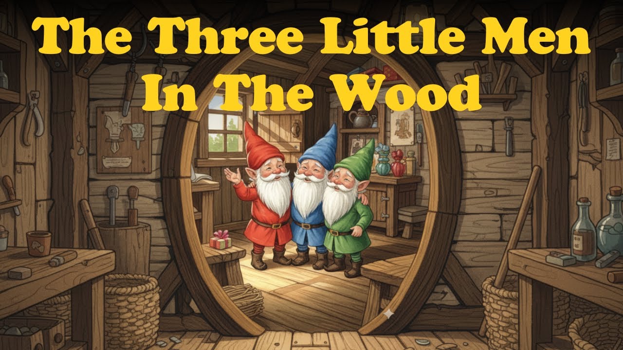 The Three Little Men in the Wood | Kids Stories | Stories For Kids | Fairy Tales | Bedtime Stories