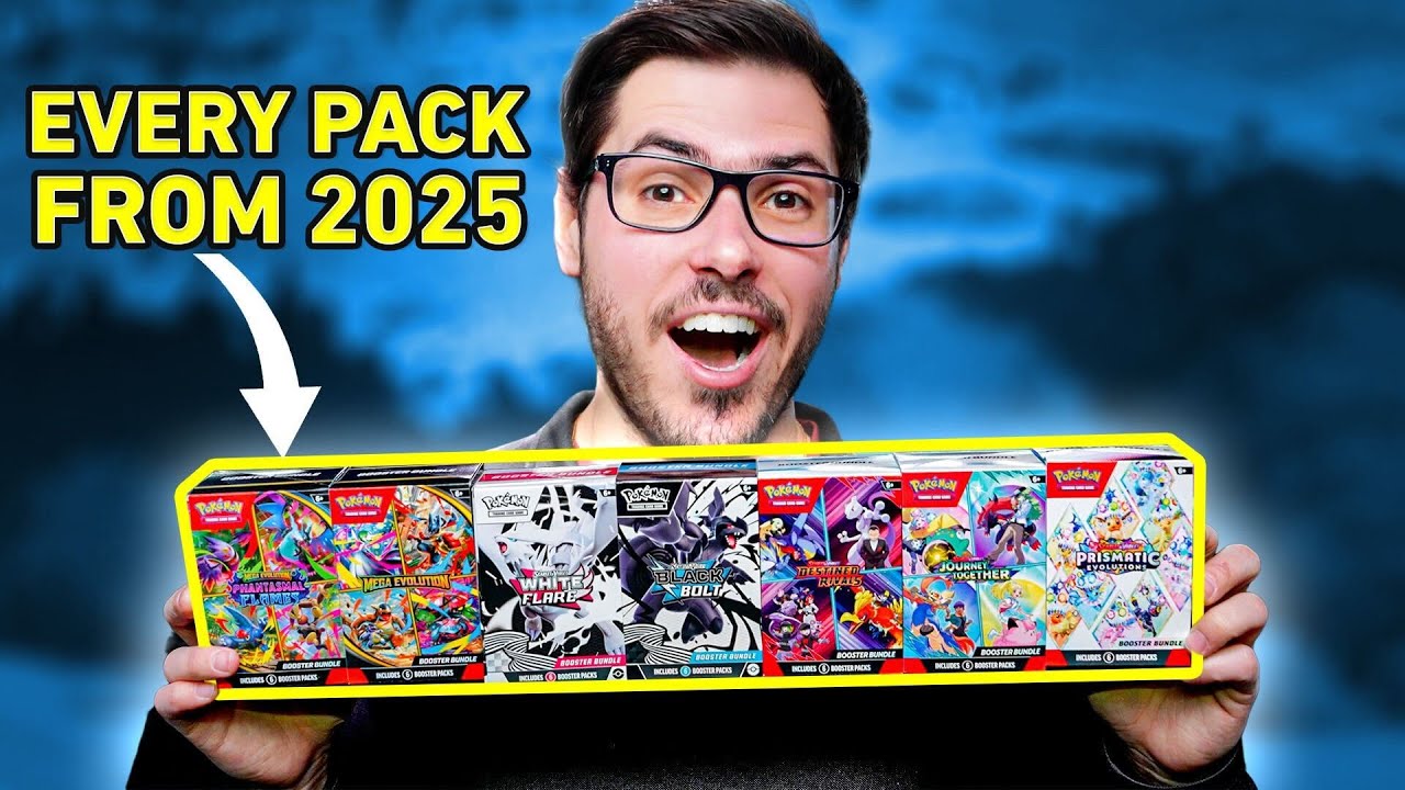 I Opened Every Pokemon Pack from 2025