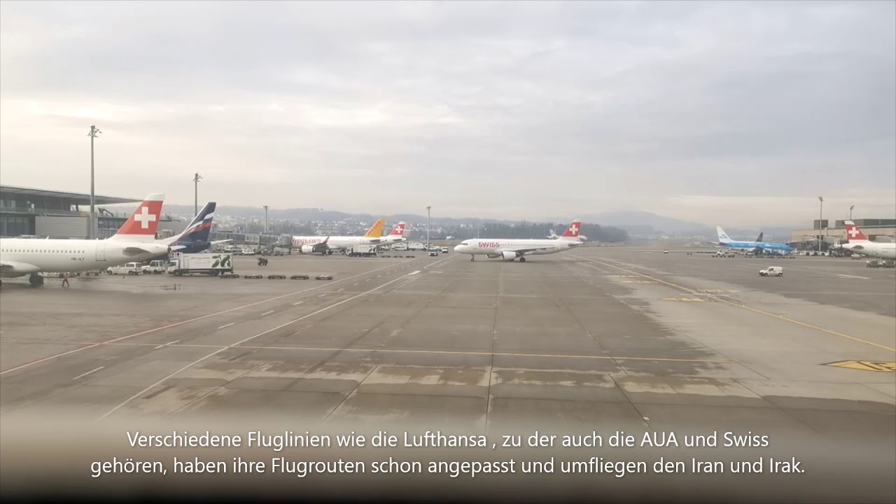 Fluglinien wie die Lufthansa reagieren auf die Krise am Golf