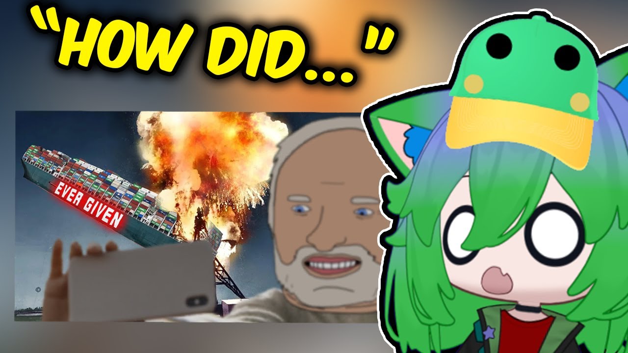 The EVER GIVEN Ship DISASTER! | Internet Historian | Vtuber Reacts