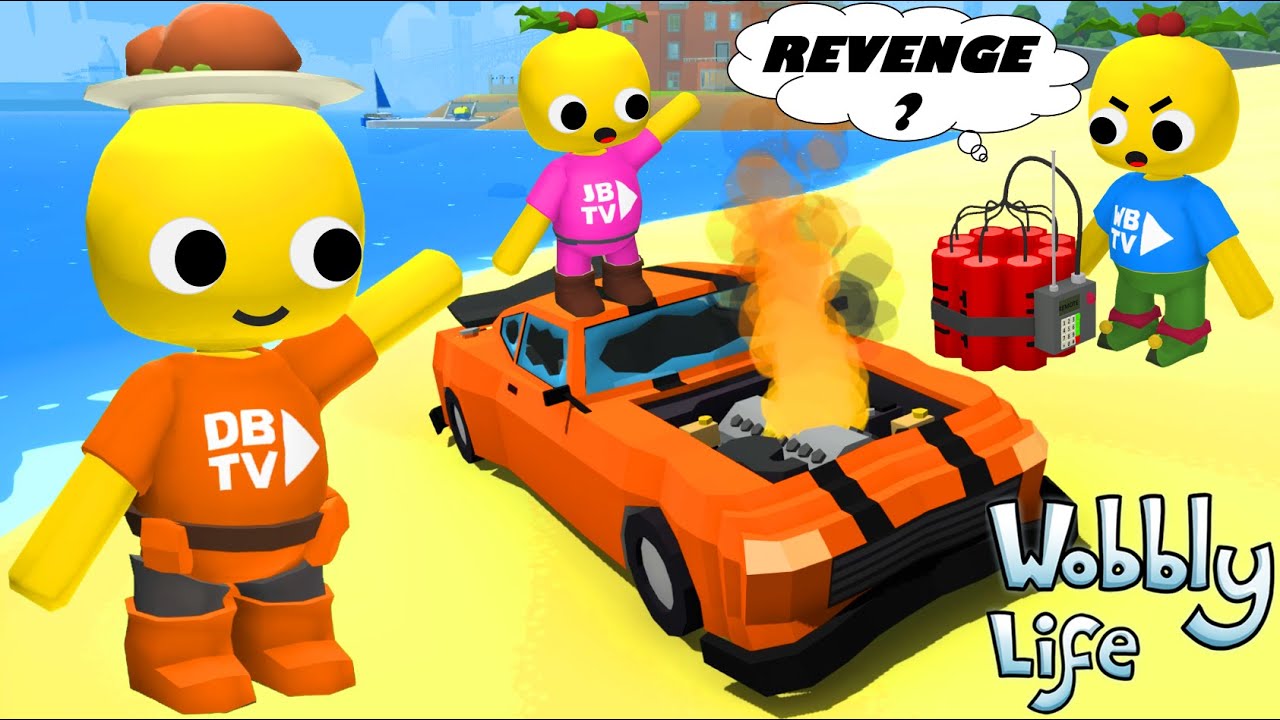 RACE CAR DEMOLITION IN WOBBLY LIFE
