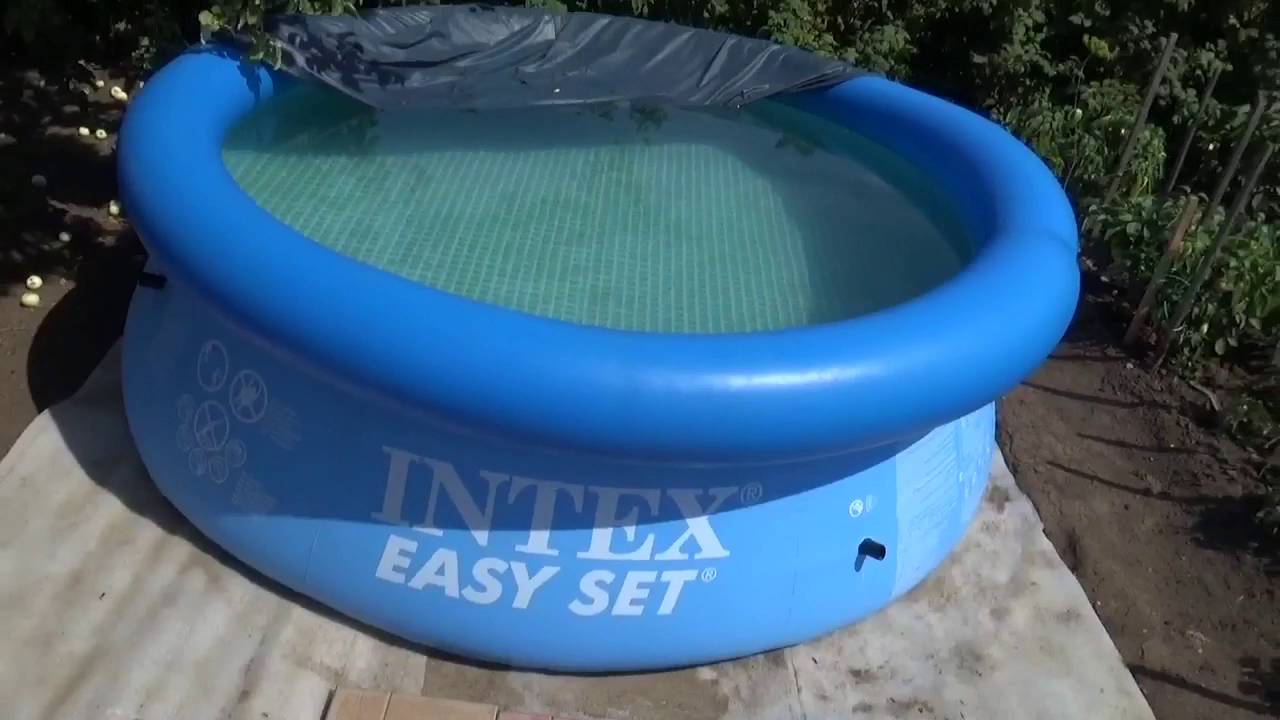 УХОД ЗА БАССЕЙНОМ INTEX. СРЕДСТВО ПРОТИВ ЦВЕТЕНИЯ ВОДЫ
