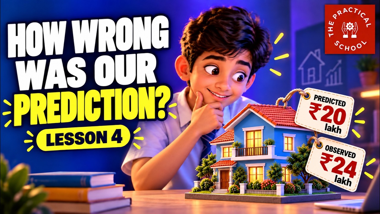 How Wrong Was Our Prediction? | AI for Beginners &mdash; Chapter 1/Lesson 4