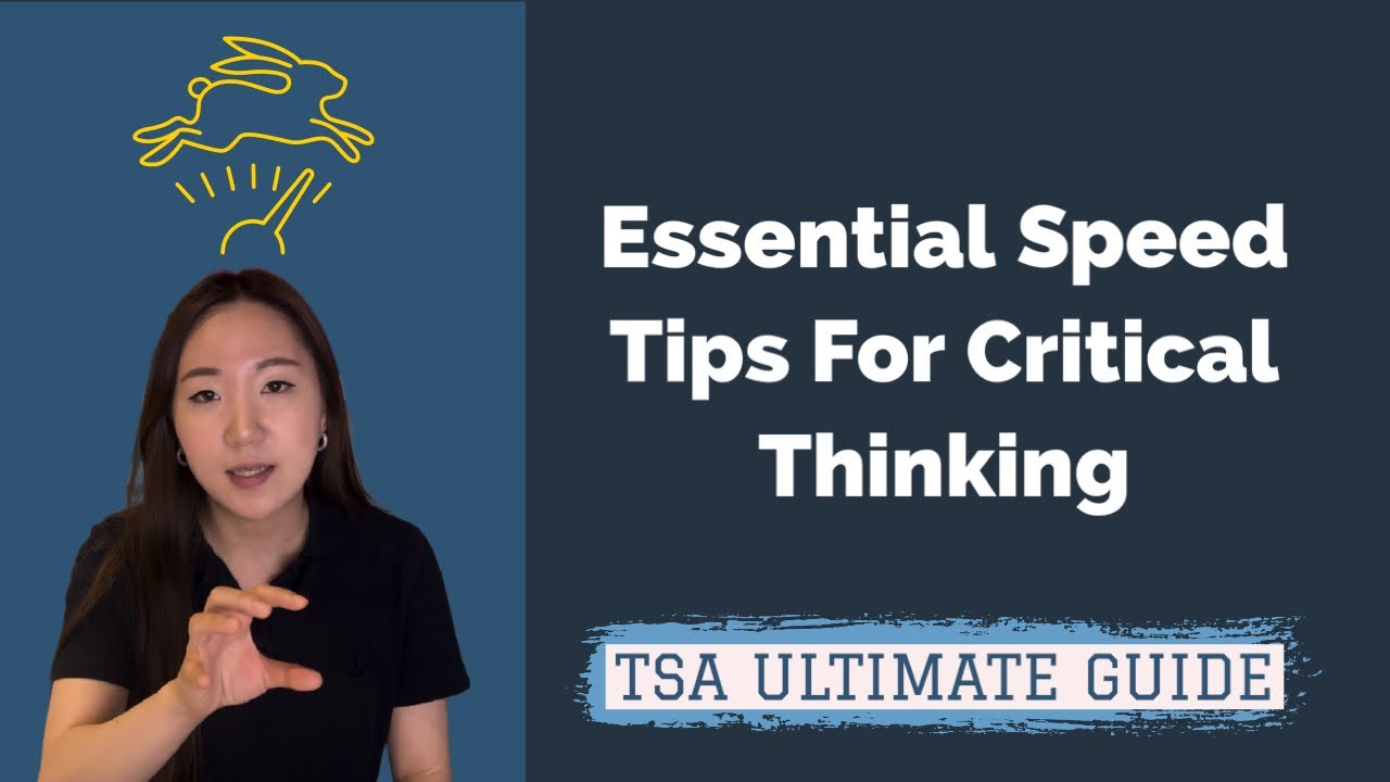TSA/BMAT Critical Thinking Speed and Timing Tips 2022 | Oxford, Cambridge