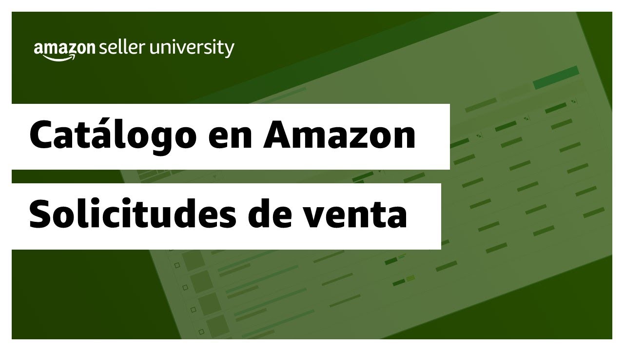 Cómo solicitar autorización para vender un producto, categoría o marca | Amazon Seller University