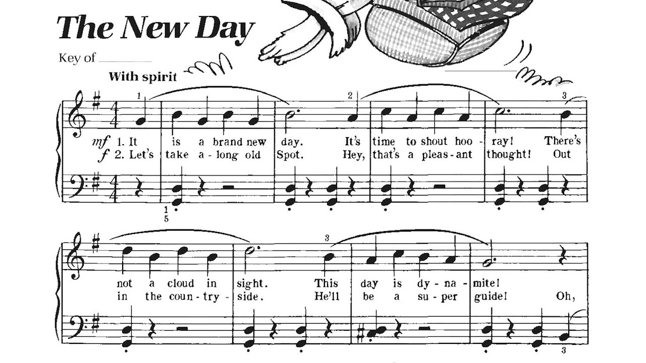🎵 Bastien - Piano Básico - Nivel 1 - 30. El nuevo día
