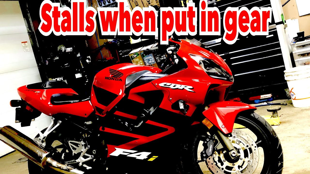 Bike stalls when put in gear