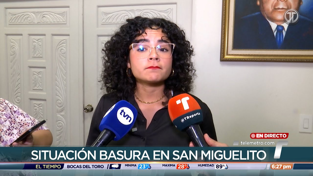 Alcaldesa y concejales de San Miguelito se reúnen con el administrador de Aseo