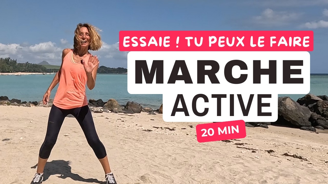 Marche Active - 20 min par jour - Sport à la Maison Sans Saut pour Perdre du Poids et Être en Forme