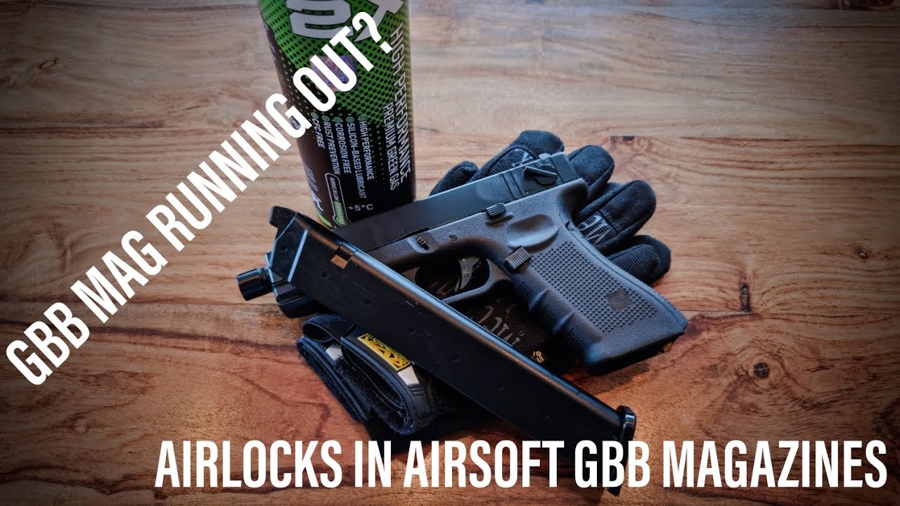 How to purge air from Airsoft gas blowback magazines. More performance and get more shots per mag