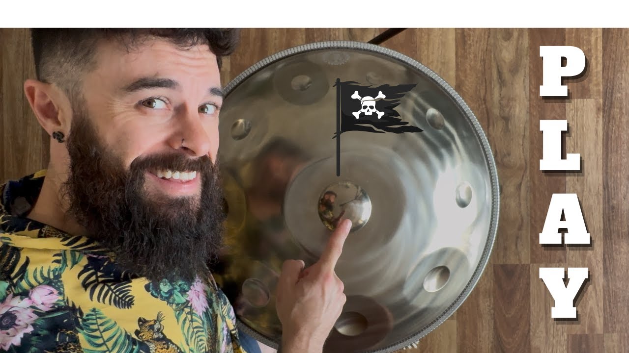 Pirates of the Caribbean on Handpan (Easy Tutorial!)
